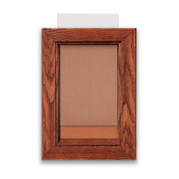 United Visual Products Indoor Enclosed Combo Board, 72"x36", Black Frame/Green & Cloud UVCB7236B-GREEN-CLOUD - main